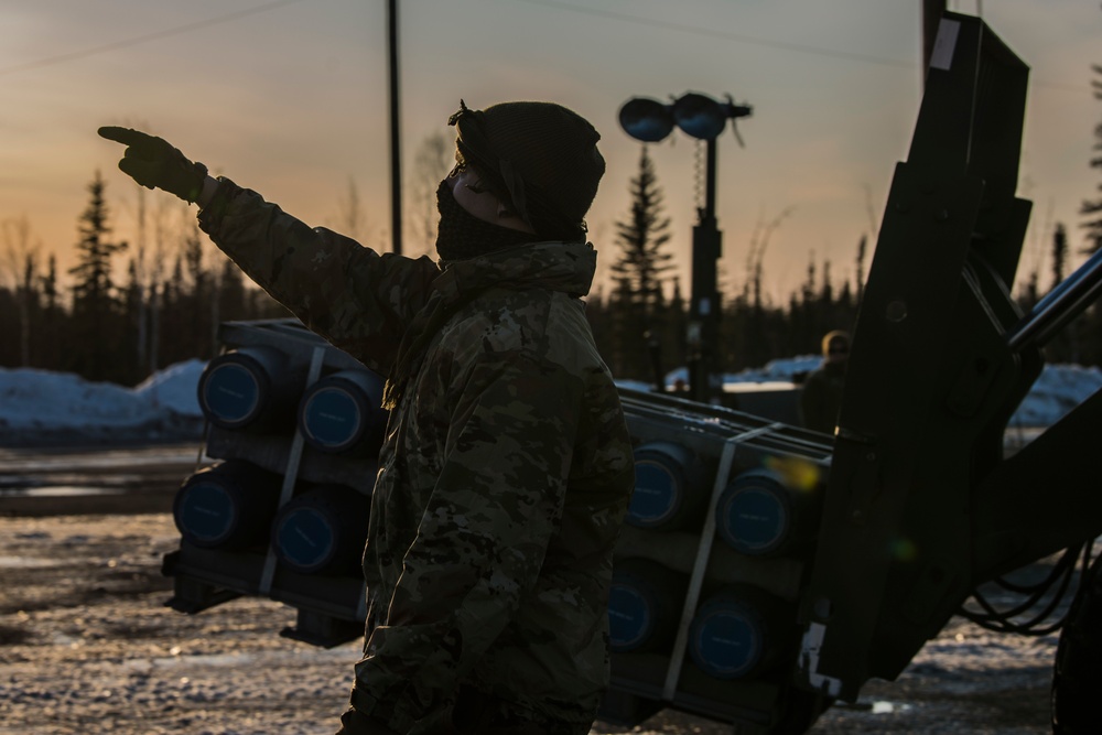 Barging into the fight: Eielson receives critical munitions