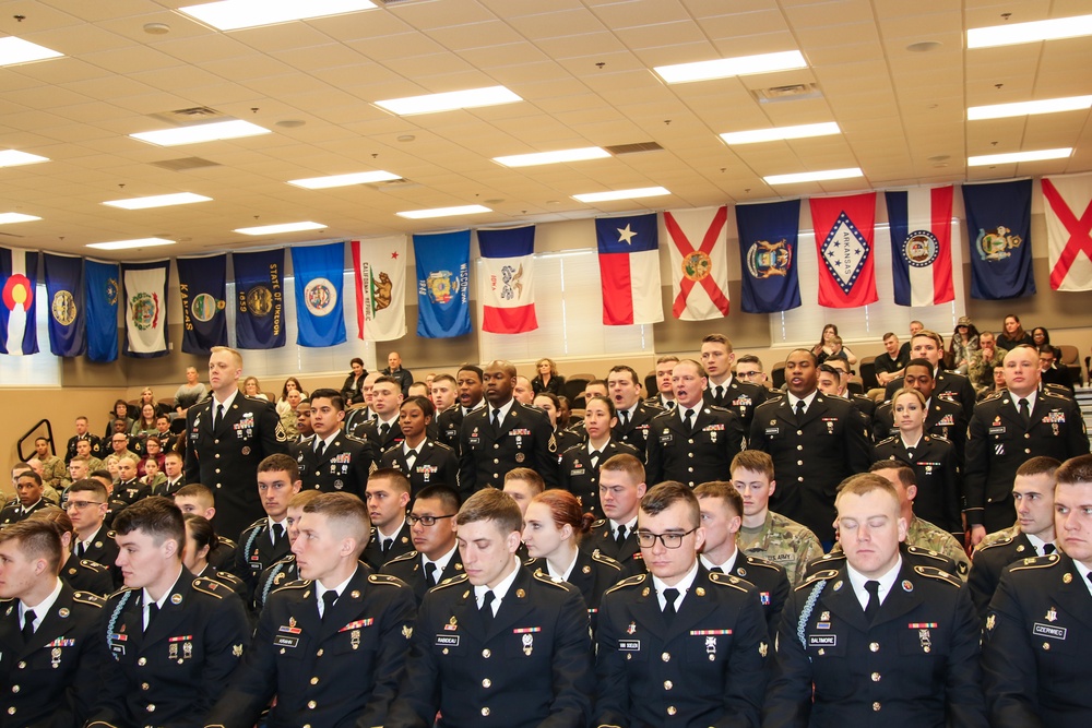 Fort McCoy NCO Academy Graduations for BSNCOC Class 003-20 and BLC Class 003-20.