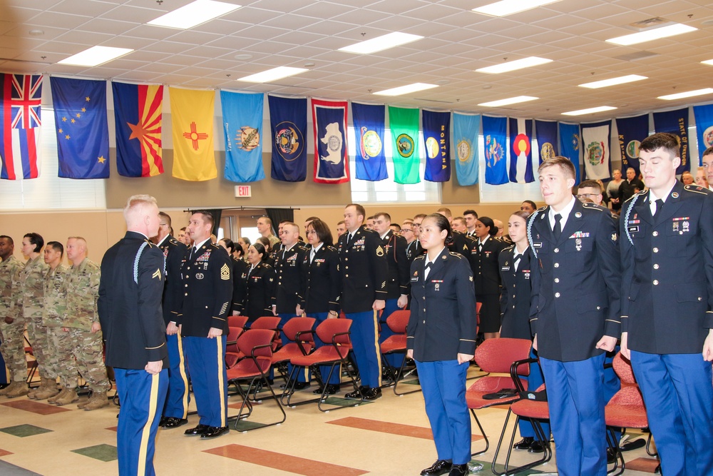 Fort McCoy NCO Academy Graduations for BSNCOC Class 003-20 and BLC Class 003-20.