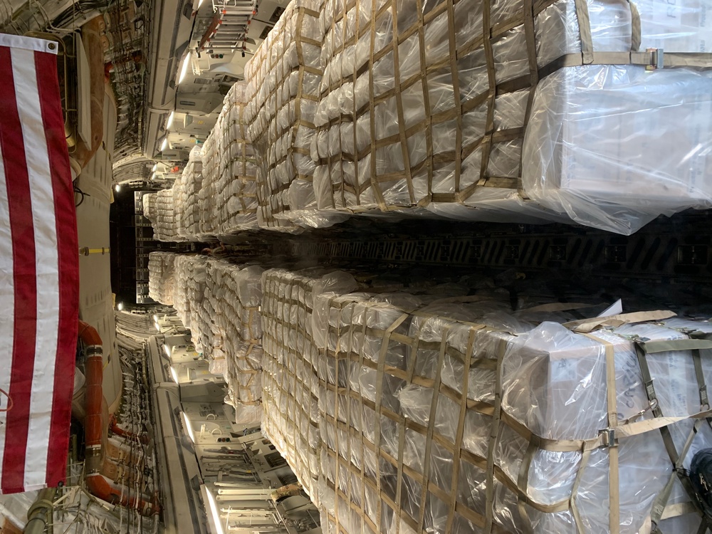 167th Airlift Wing transports testing kits to U.S.