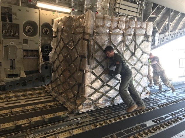167th Airlift Wing transports testing kits to U.S.