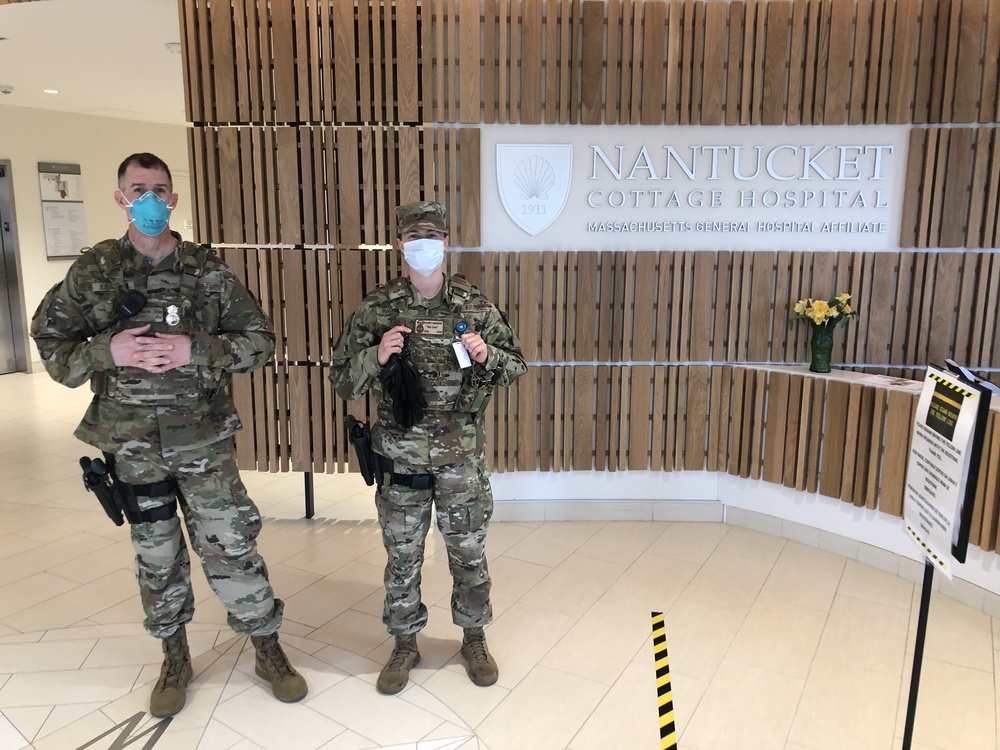 Mass. National Guard provides security support on Nantucket