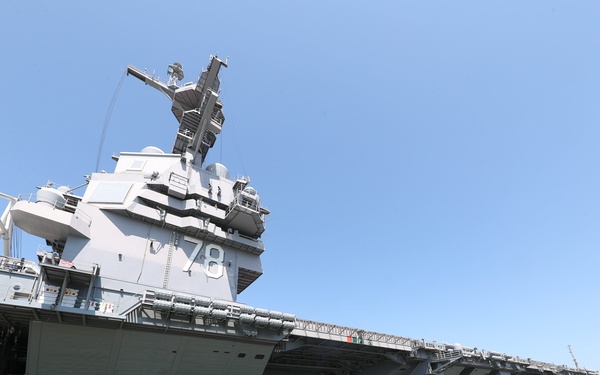 USS Gerald R. Ford (CVN 78) Incline Experiment