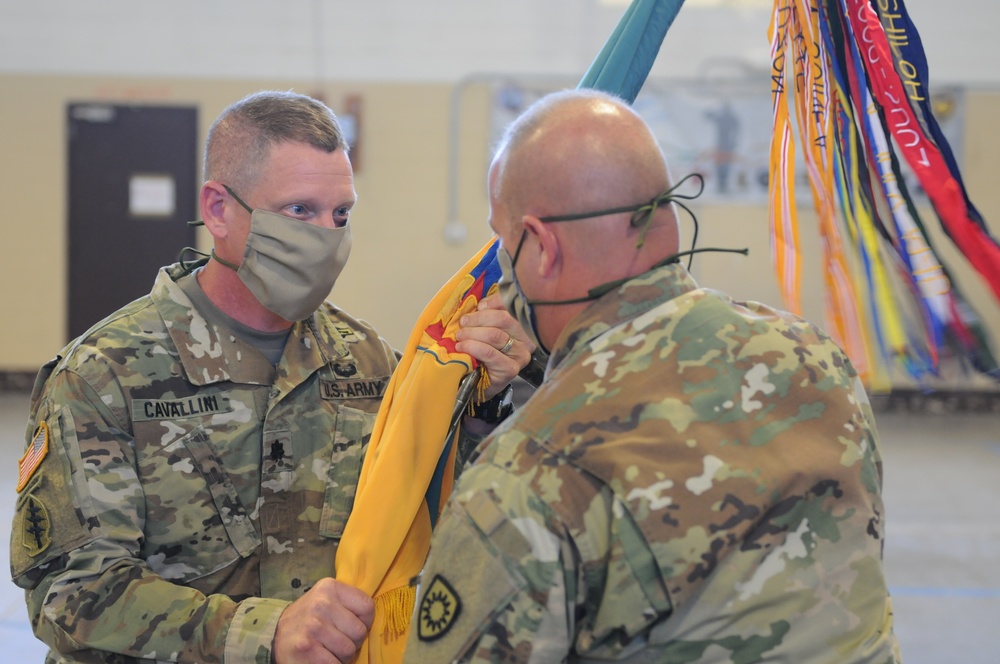 In the midst of COVID19, 149th Brigade conducts change of command