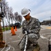 241st Engineering Installation Squadron installs fiber optic cable at McGhee Tyson Air National Guard Base