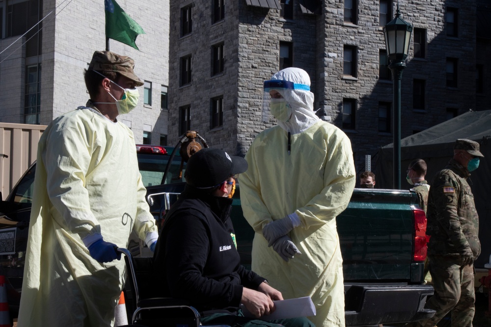 Vermont National Guard and UVM Medical Center Mass Casualty Exercise