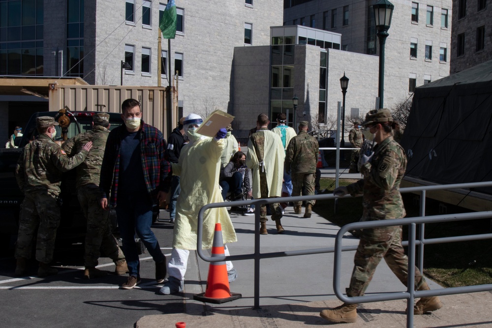 Vermont National Guard and UVM Medical Center Mass Casualty Exercise