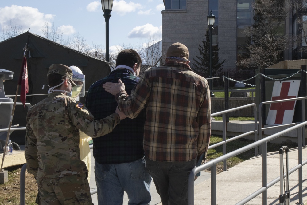 Vermont National Guard and UVM Medical Center Mass Casualty Exercise