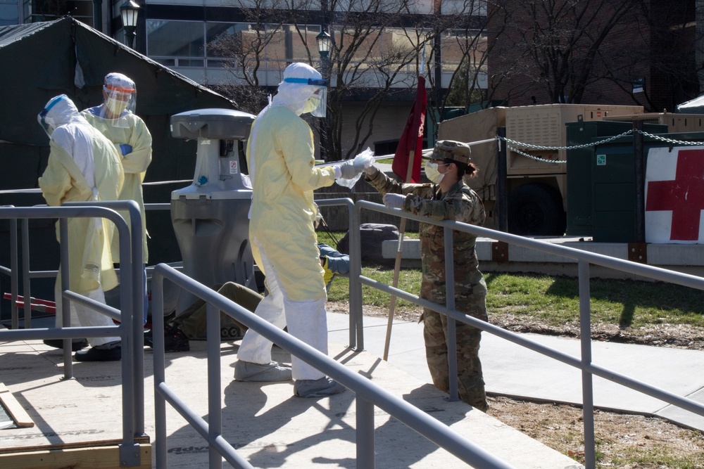 Vermont National Guard and UVM Medical Center Mass Casualty Exercise