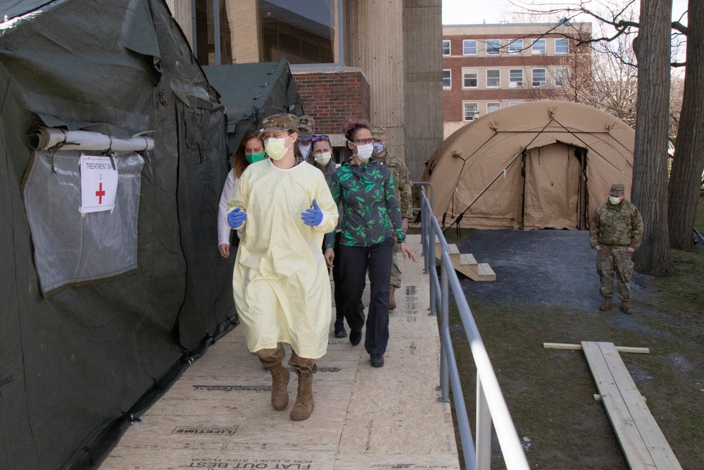 Vermont National Guard and UVM Medical Center Mass Casualty Exercise