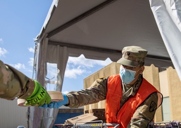 NYARNG and Feeding Westchester distributes food to communities during the COVID-19 pandemic
