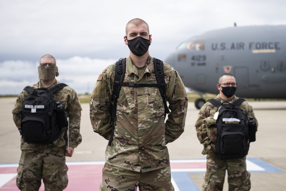 Flying despite COVID-19; BMT Airmen arrive at VAFB