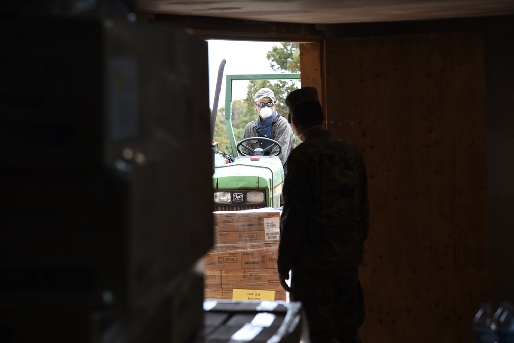 Arizona National Guard delivers essential supplies to the Navajo Nation