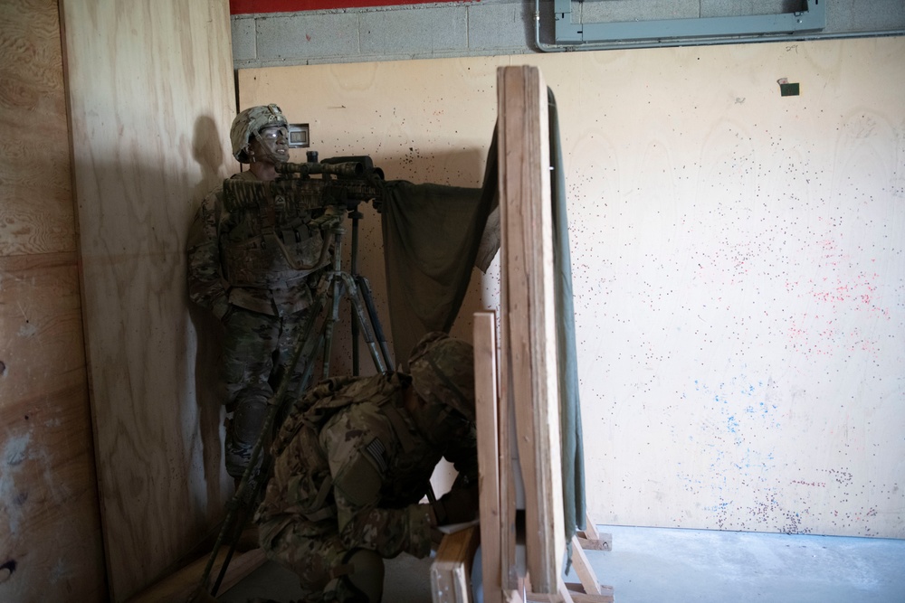 HHC 1-503rd Scouts Participates in a Visual Training Exercise Photo 1