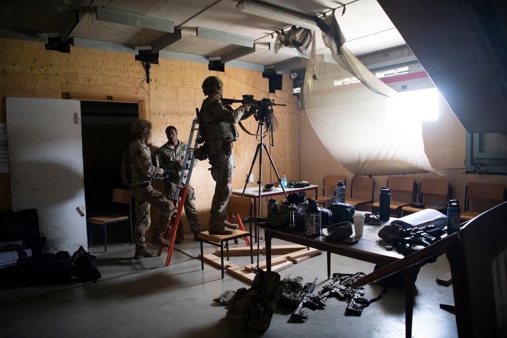 HHC 1-503rd Scouts Participates in a Visual Training Exercise Photo 5