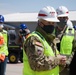 U.S. Army Lt. Gen. Todd Semonite talking to employees at The Ranch Events Complex