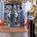 USNS Mercy Sailors Transport Patient