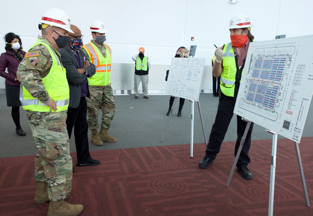 Briefing for the tour of the Colorado Convention Center