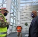 U.S. Army Lt. Gen. Todd Semonite meeting the Mayor of Denver, Michael Hancock