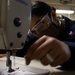 Nimitz Sailor Makes Masks