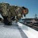 Nimitz Sailor Paints Flight Deck