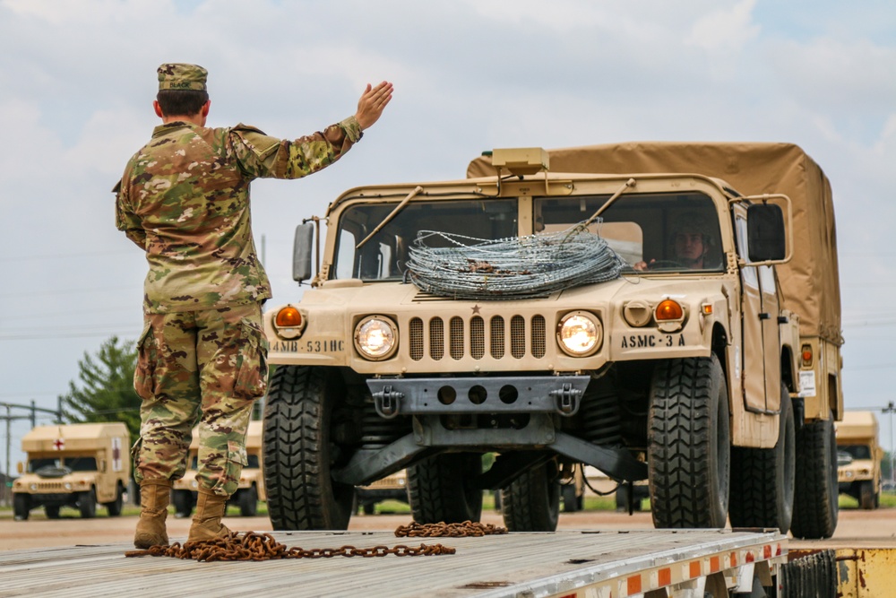 501st Medical Company deploys to Joint Base McGuire-Dix-Lakehurst in support of COVID-19 relief