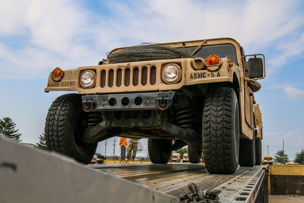 501st Medical Company deploys to Joint Base McGuire-Dix-Lakehurst in support of COVID-19 relief