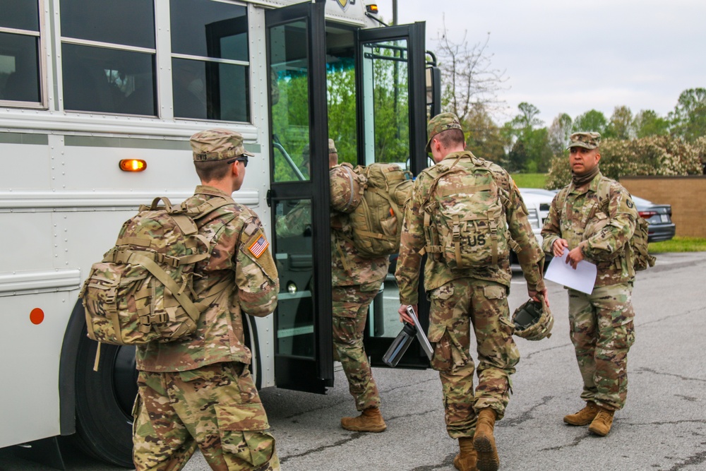 501st Medical Company deploys to Joint Base McGuire-Dix-Lakehurst in support of COVID-19 relief