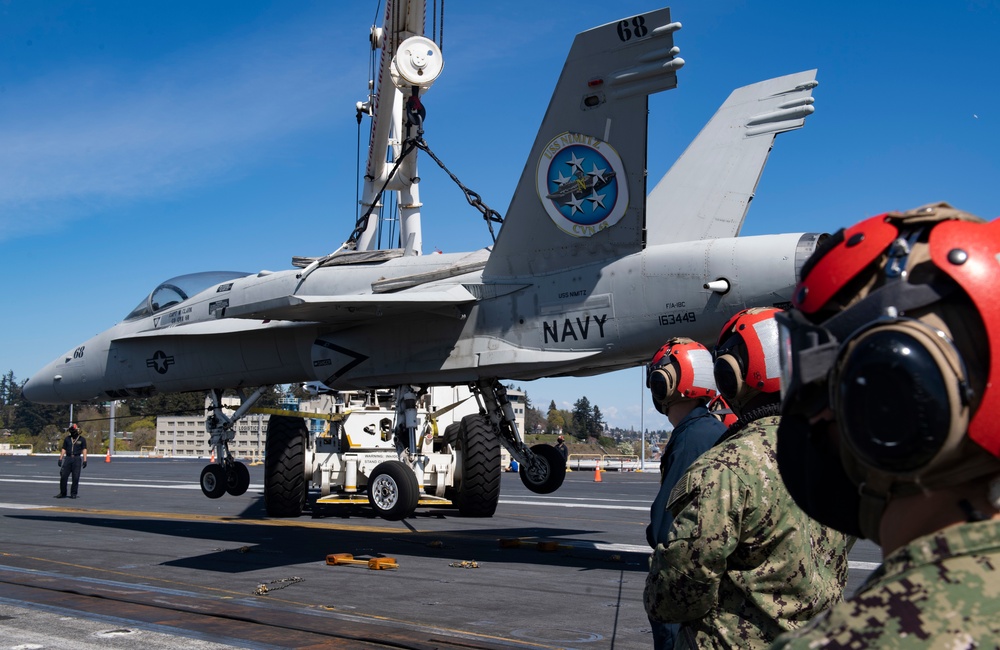 Nimitz Sailors Participate In Training Exercise