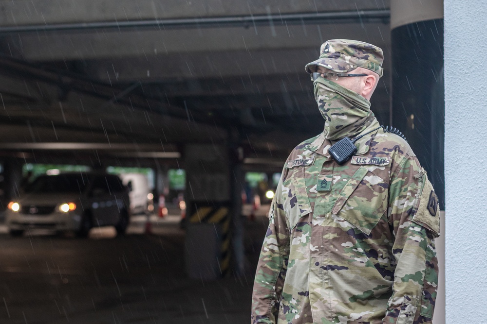 Continued Support Through Inclement Weather Orange County Community Based Testing Site