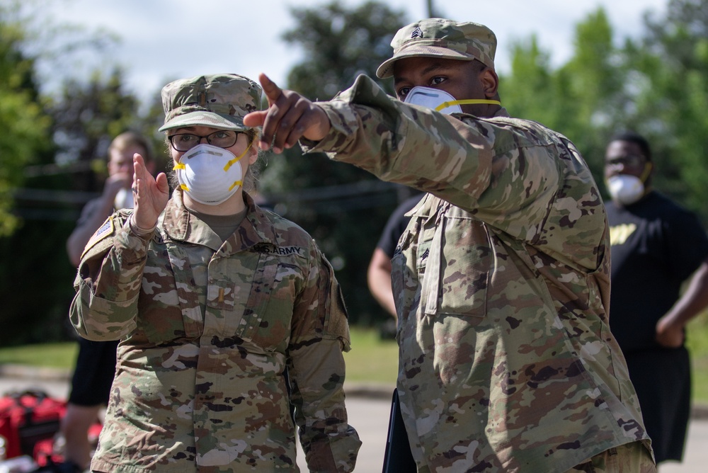 Alabama National Guard Task Force 31 Combats COVID 19