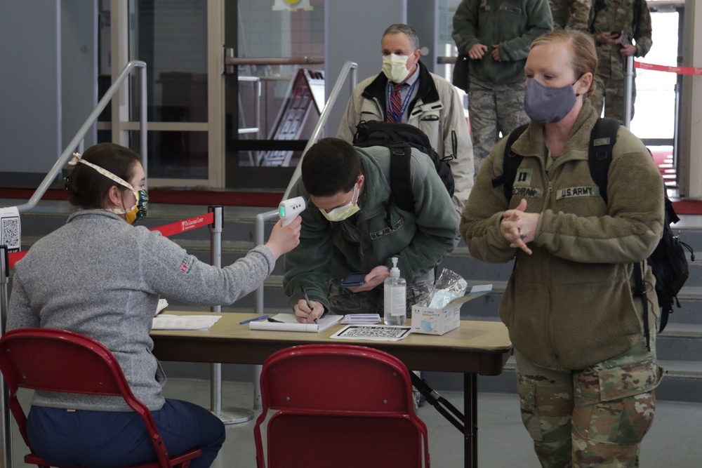 Urban Augmentation Medical Task Force 352-1 visits Liacouras Center