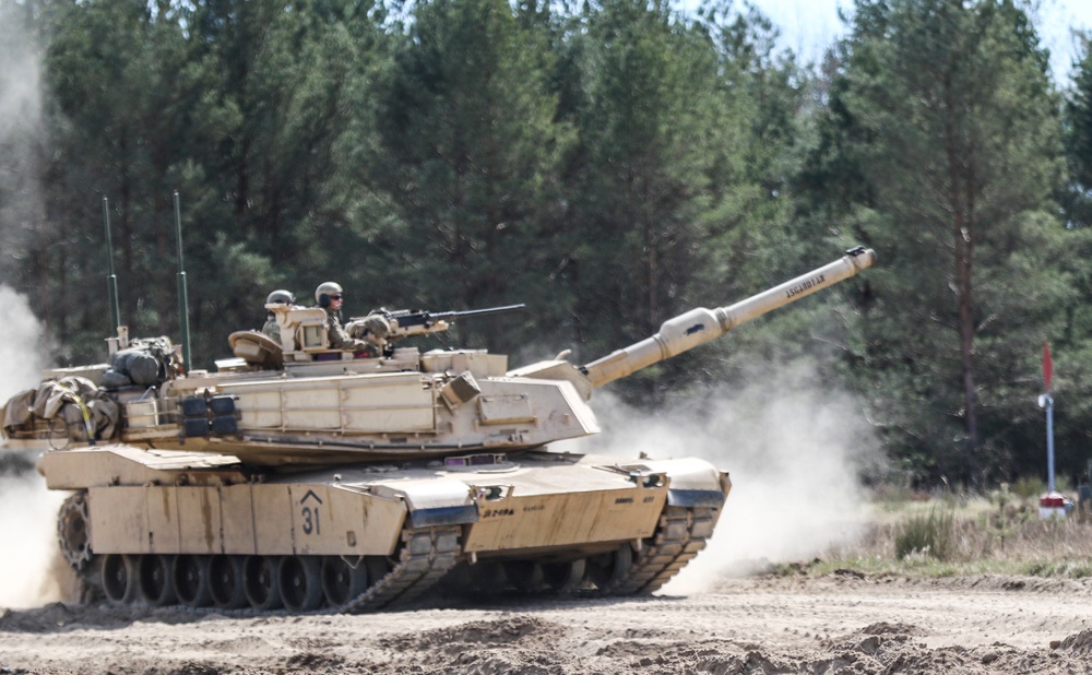 Spartan Panthers conduct Gunnery, to remain proficient while deployed in Poland in preparation for up coming mission.