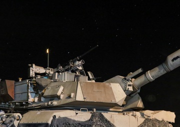 Spartan Panthers conduct Gunnery, to remain proficient while deployed in Poland in preparation for up coming mission.
