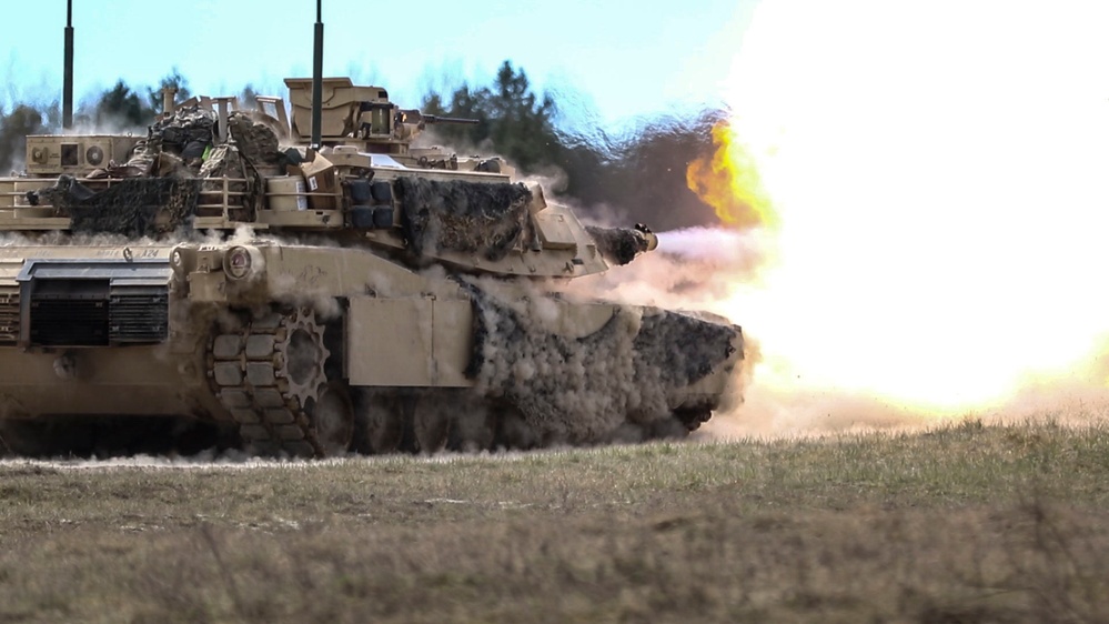 Spartan Panthers conduct Gunnery, to remain proficient while deployed in Poland in preparation for up coming mission.