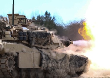 Spartan Panthers conduct Gunnery, to remain proficient while deployed in Poland in preparation for up coming mission.