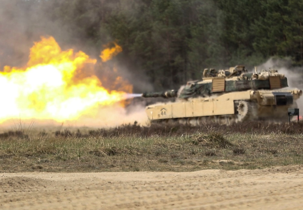 Spartan Panthers conduct Gunnery, to remain proficient while deployed in Poland in preparation for up coming mission.