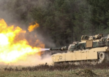 Spartan Panthers conduct Gunnery, to remain proficient while deployed in Poland in preparation for up coming mission.