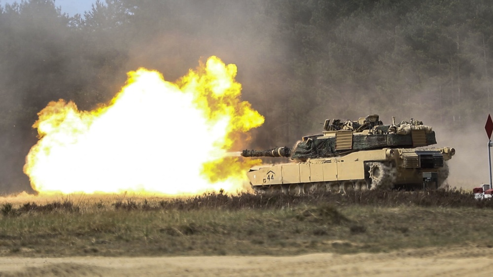 Spartan Panthers conduct Gunnery, to remain proficient while deployed in Poland in preparation for up coming mission.