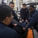 Rafael Peralta Sailors Conduct Stretcher Bearer Training