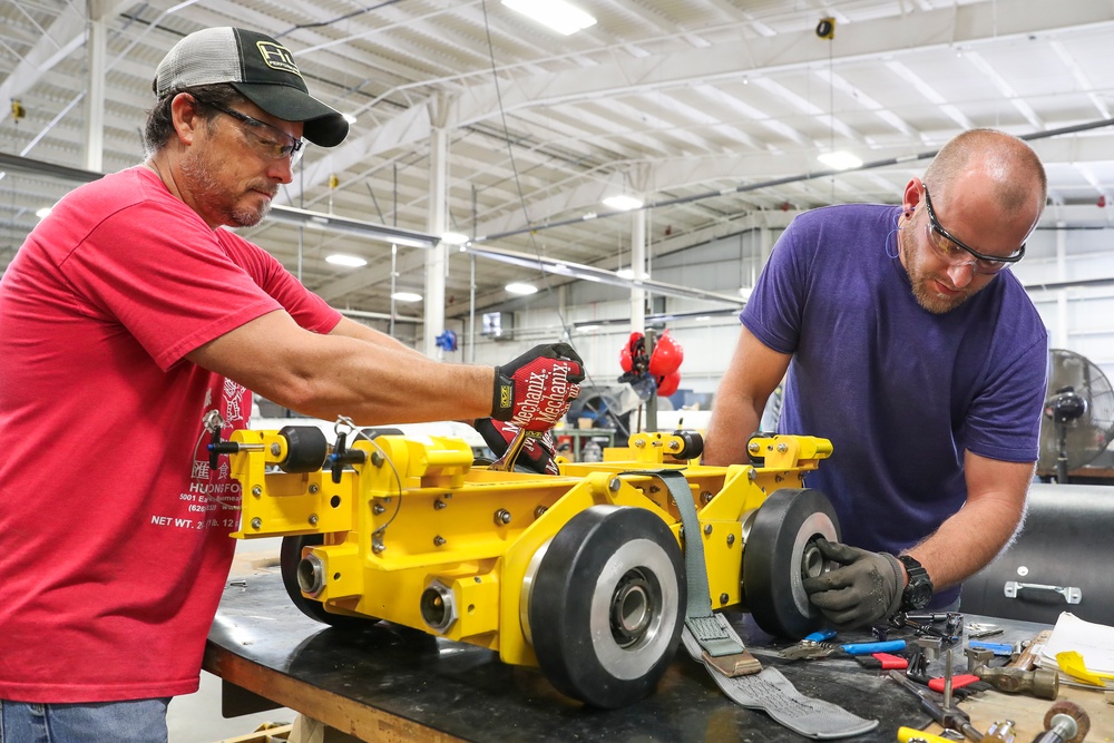 NSWC IHEODTD, McAlester Detachment restores MK 24 handling dollies