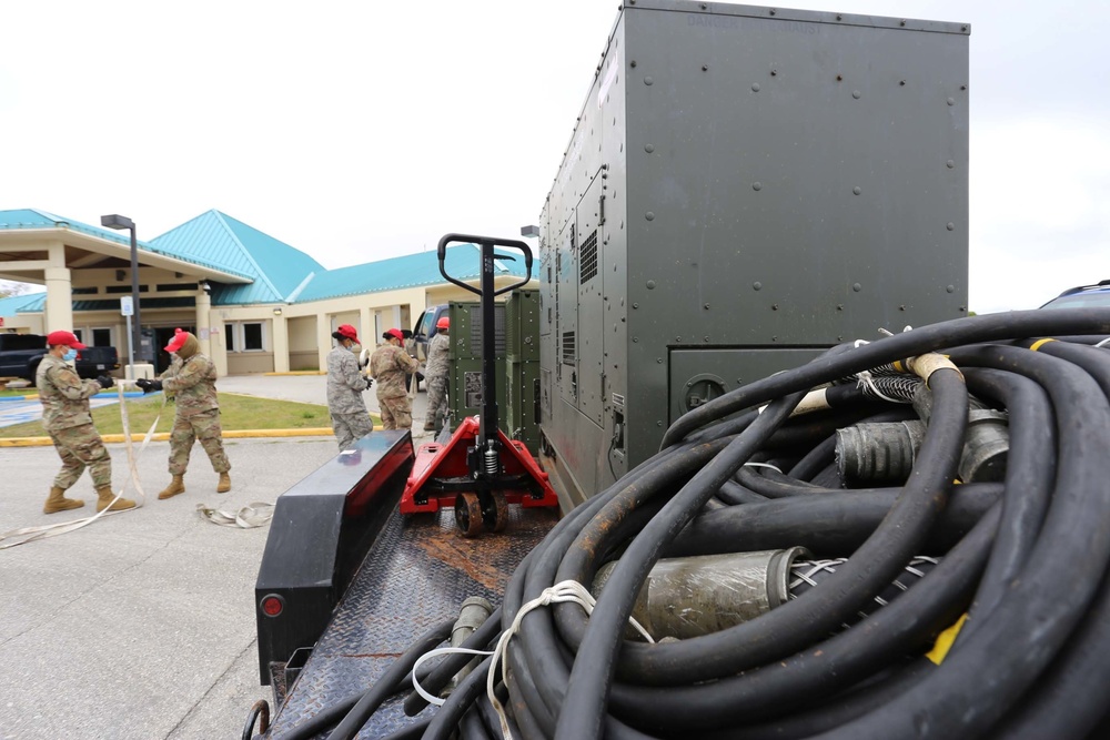GUNG Engineers Install Environmental Control Units