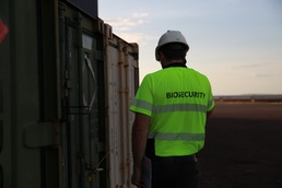 U.S. Marines in Darwin receive supply replenishment