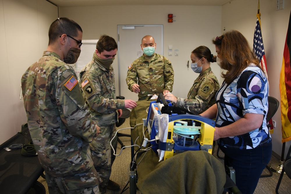 USAG Ansbach Army Health Clinic COVID-19 Contingency Training