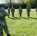 1ID Fwd Soldiers participate in marching drills during remote BLC course in Poland