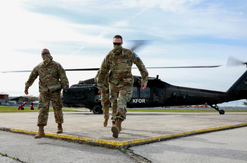 KFOR RC-E TF-MED increases COVID-19 medical response