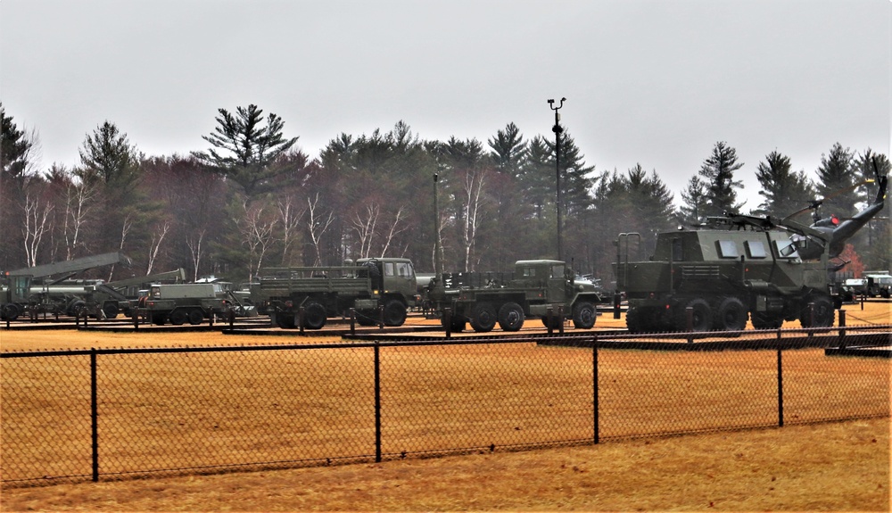 March Views of Fort McCoy Commemorative Area