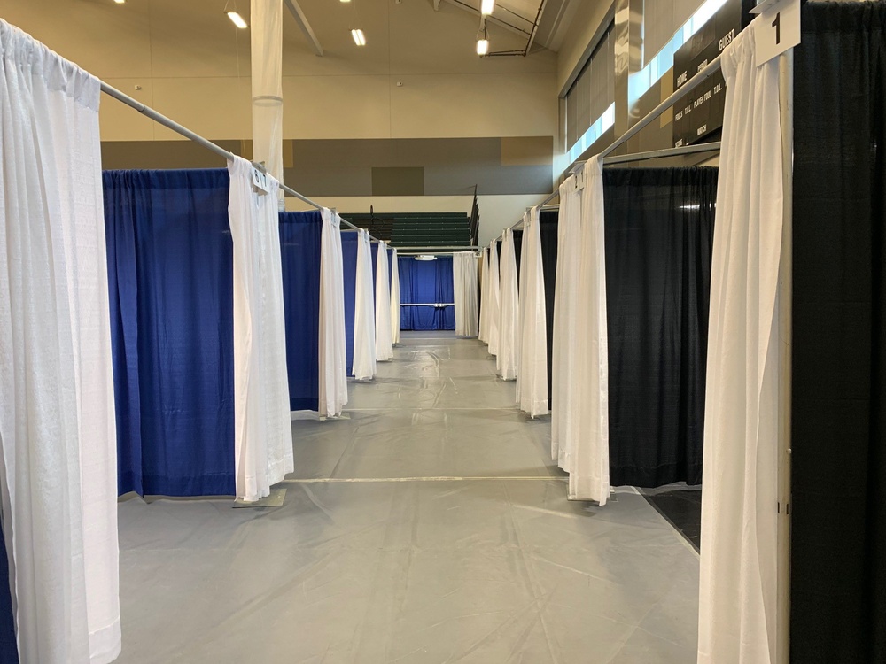 FEMA and USACE Set-up an Alternate Care Site in Anchorage, AK