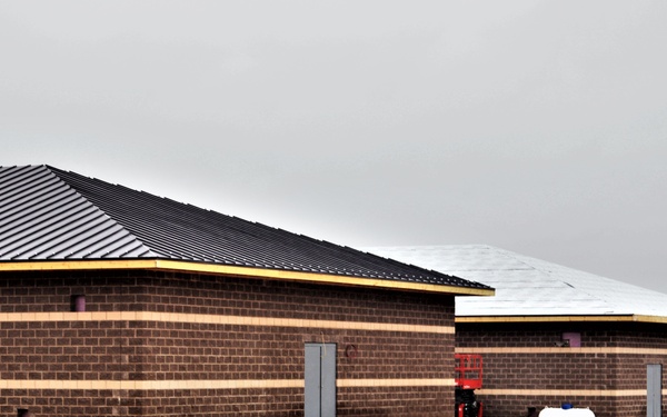 Construction of five new simulations buildings continues at Fort McCoy