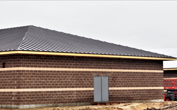 Construction of five new simulations buildings continues at Fort McCoy